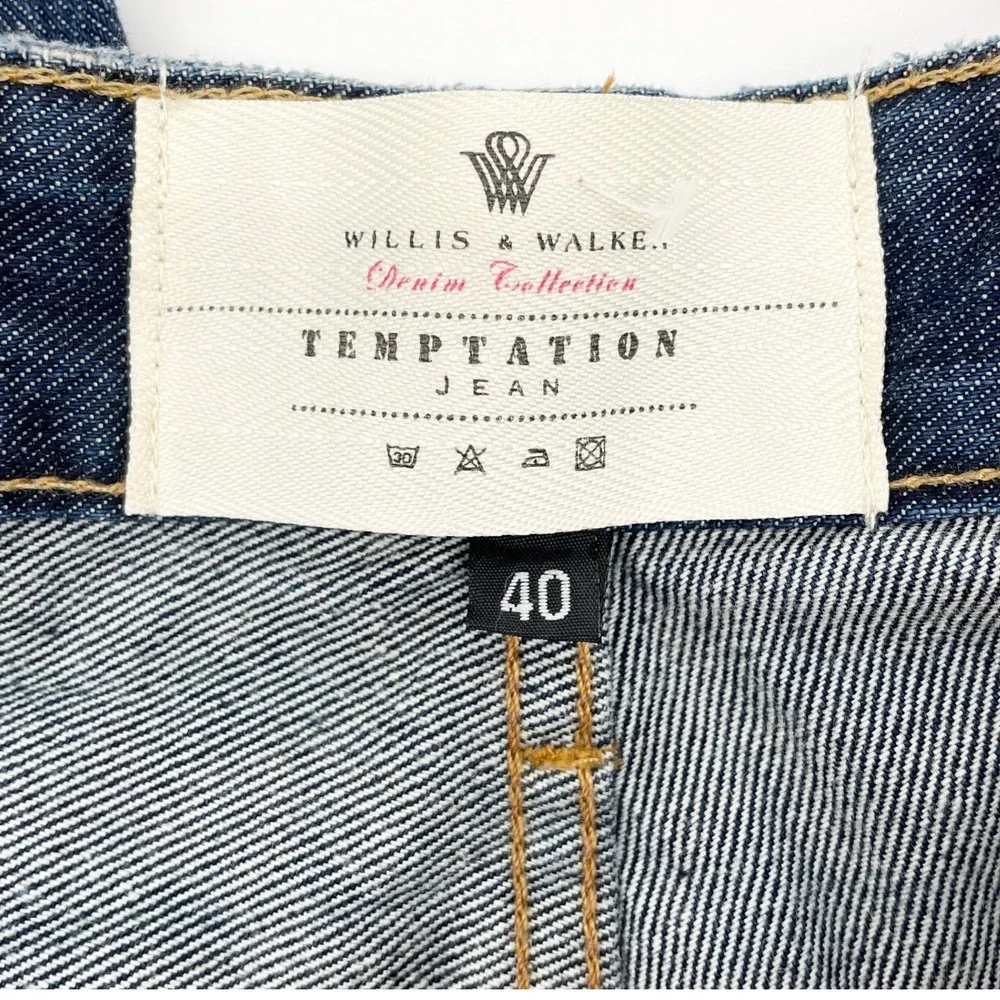 Willis And Walker Men Jeans 40 Temptation Distressed Grunge Y2K Street‎ Skater